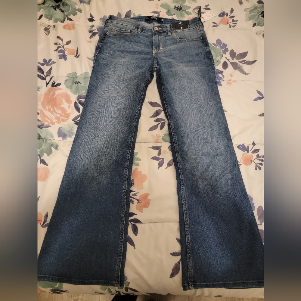 Hollister Low Rise Boot Cut Jeans